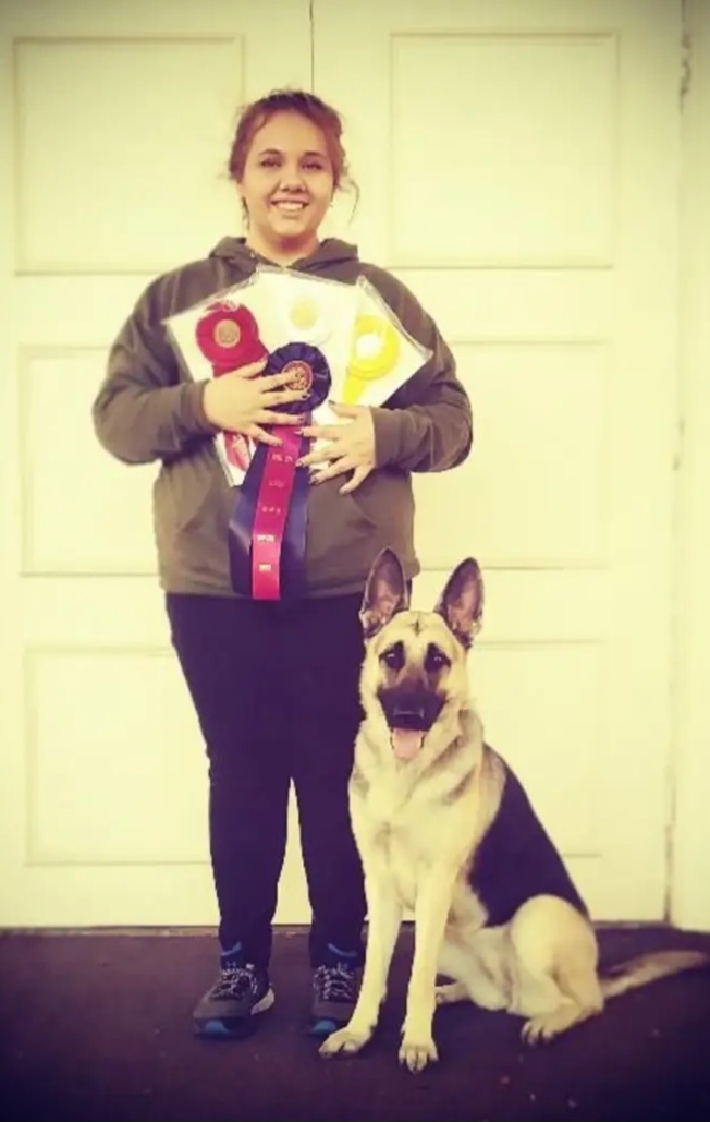 Sage at home at Nurturing Paws Haven